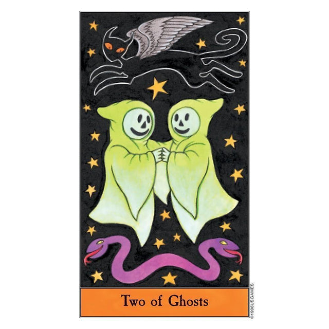 Halloween Tarot Deck in a Tin by Kipling West - Magick Magick.com