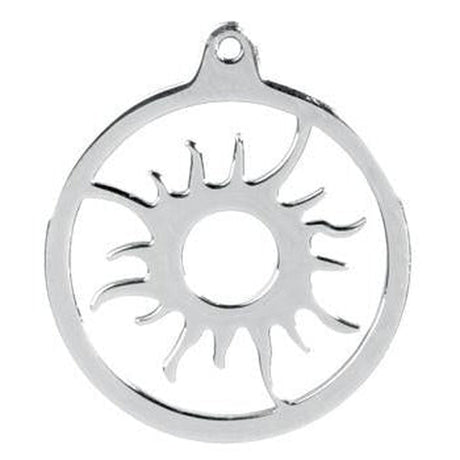 Halo Sun Stainless Steel Pendant - Magick Magick.com