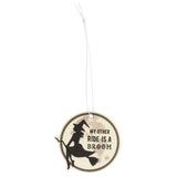 Hanging Air Freshener - Broomstick (Rose Scented) - Magick Magick.com