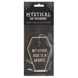 Hanging Air Freshener - Coffin (Vanilla Scented) - Magick Magick.com