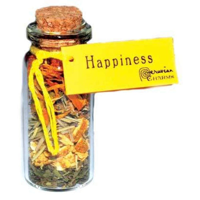 Happiness Pocket Spellbottle - Magick Magick.com