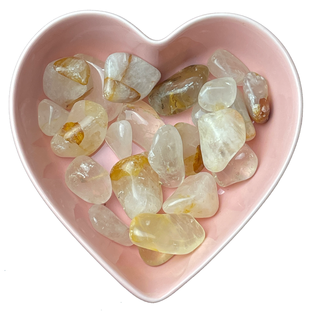 Hematoid Quartz Tumbled Stone Natural Gemstone - One Stone - Magick Magick.com