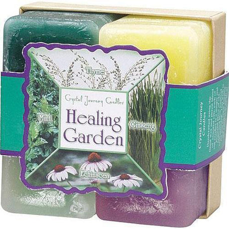 Herbal Candle Gift Set - Healing Garden - Magick Magick.com