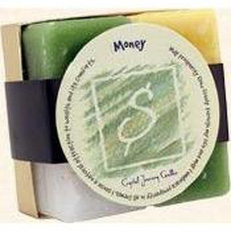 Herbal Candle Gift Set - Money (Herbal Collection) - Magick Magick.com