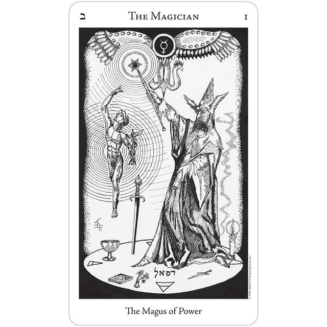 Hermetic Tarot Deck by Godfrey Dowson (Tarot Cards) - Magick Magick.com