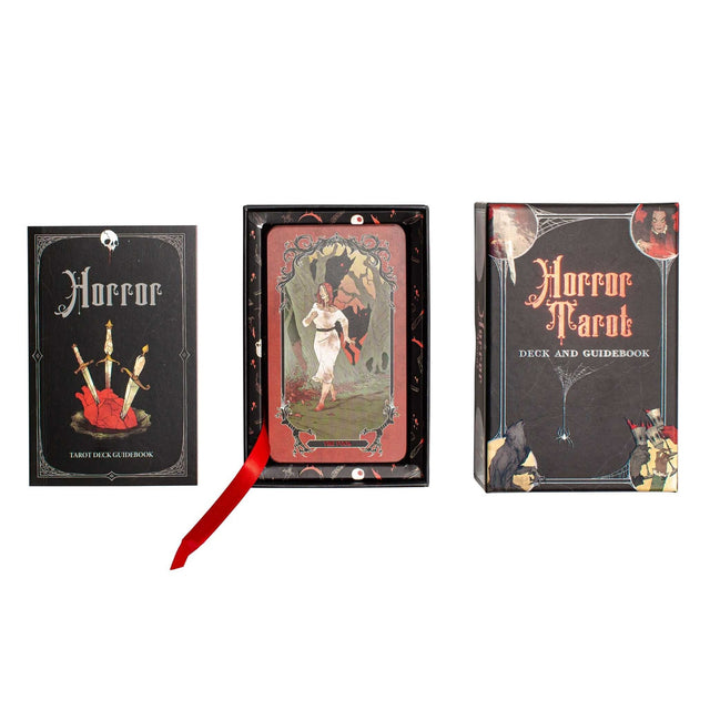 Horror Tarot Deck and Guidebook by Minerva Siegel, Abigail Larson - Magick Magick.com