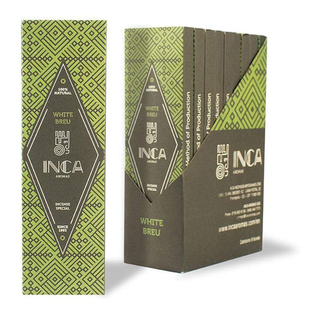 Inca Aromas Special Incense 19 gram - White Breu Gum (4 Sticks) - Magick Magick.com