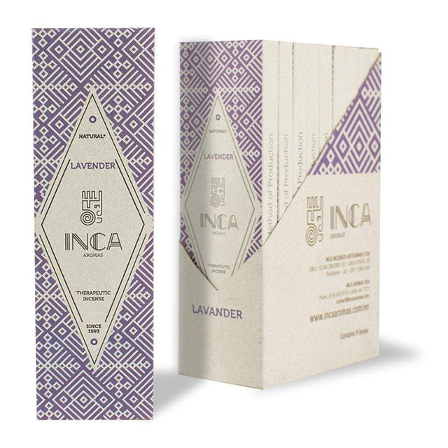 Inca Aromas Therapeutic Incense - Lavender (4 Sticks) - Magick Magick.com