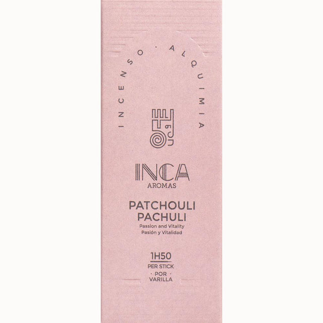 Inca Aromas Therapeutic Incense - Patchouli (9 Sticks) - Magick Magick.com
