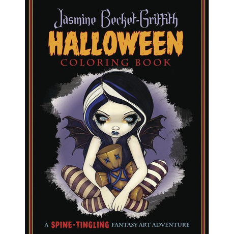Jasmine Becket-Griffith Halloween Coloring Book by Jasmine Becket-Griffith - Magick Magick.com