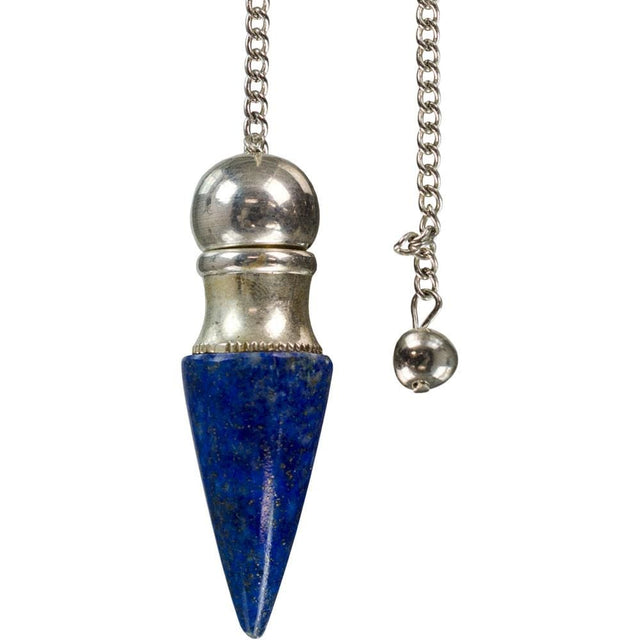 Lapis Lazuli Chambered Pendulum - Magick Magick.com