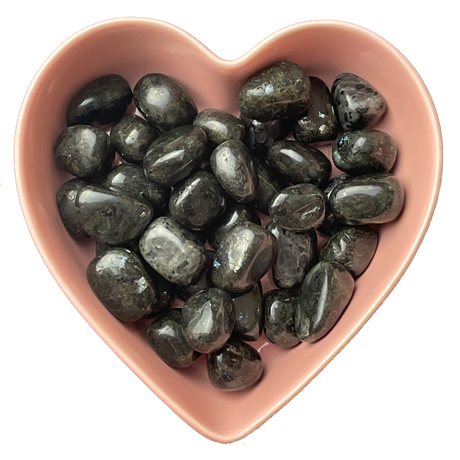 Larvikite Tumbled Stone Natural Gemstone - One Stone - Magick Magick.com