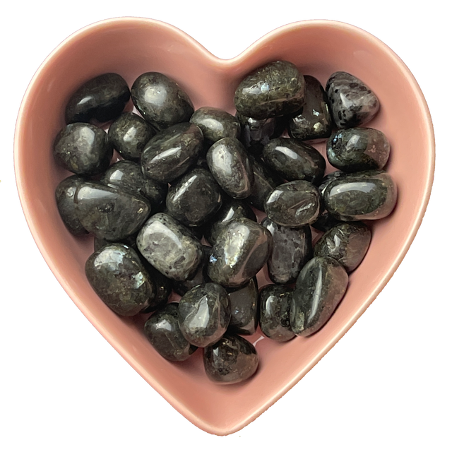 Larvikite Tumbled Stone Natural Gemstone - One Stone - Magick Magick.com