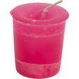 Love Herbal Reiki Charged Votive Candle - Bright Pink - Magick Magick.com