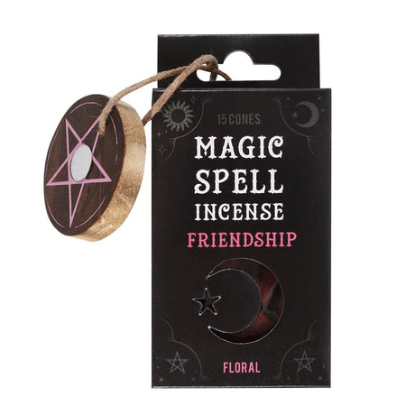 Magic Spell Incense Cones - Friendship - Floral (Pack of 15) - Magick Magick.com