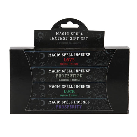 Magic Spell Incense Stick Gift Pack (Pack of 4) - Magick Magick.com