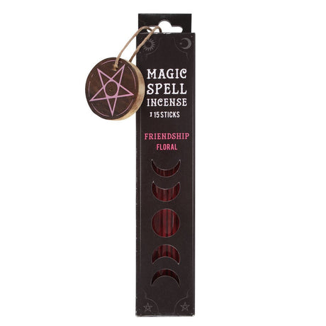 Magic Spell Incense Sticks - Friendship - Floral (Pack of 15) - Magick Magick.com