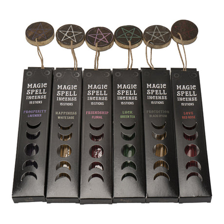 Magic Spell Series Incense Sticks Display Set (48 Packs) - Magick Magick.com