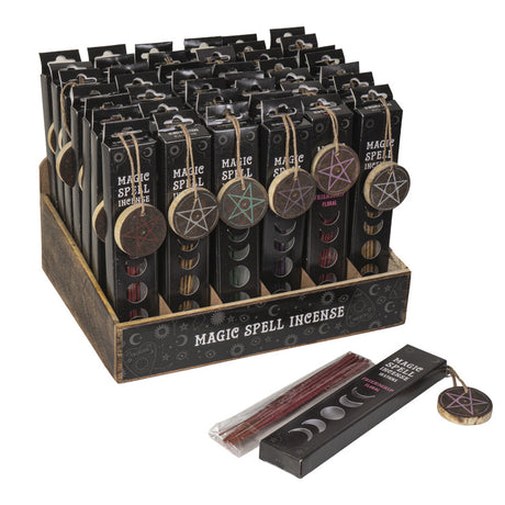 Magic Spell Series Incense Sticks Display Set (48 Packs) - Magick Magick.com