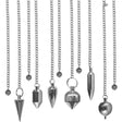 Metal Pendulum - Nickel (Assorted Design) - Magick Magick.com