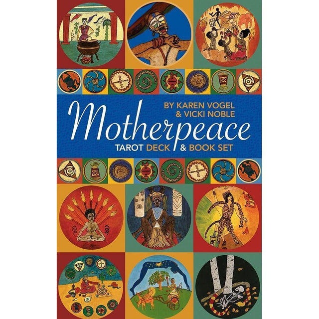 Mini Motherpeace Round Tarot Deck & Book Set by Karen Vogel, Vicki Noble - Magick Magick.com