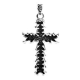 Molten Cross Stainless Steel Pendant - Magick Magick.com