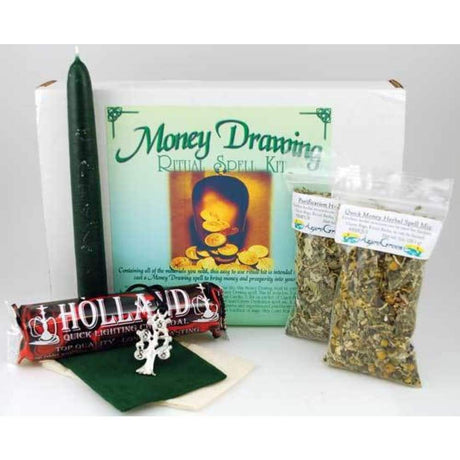 Money Drawing Boxed Ritual Kit - Magick Magick.com