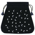 Moon and Stars Velvet Bag by Lo Scarabeo - Magick Magick.com