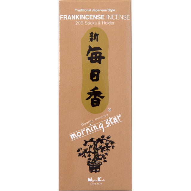 Morning Star Incense 200 Sticks - Frankincense - Magick Magick.com