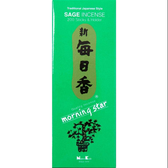 Morning Star Incense 200 Sticks - Sage - Magick Magick.com