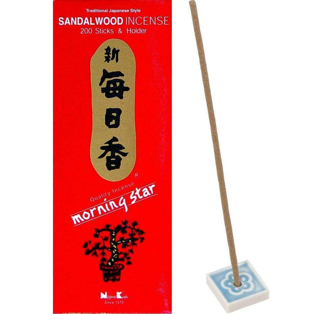 Morning Star Incense 200 Sticks - Sandalwood - Magick Magick.com