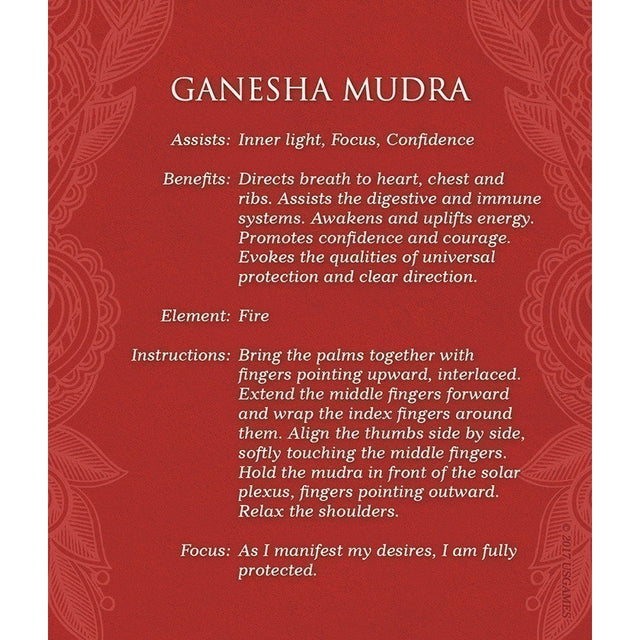 Mudras For Awakening The Five Elements by Alison DeNicola, Sabina Espinet - Magick Magick.com