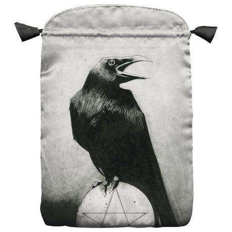 Murder of Crows Satin Tarot Bag by Corrado Roi - Magick Magick.com