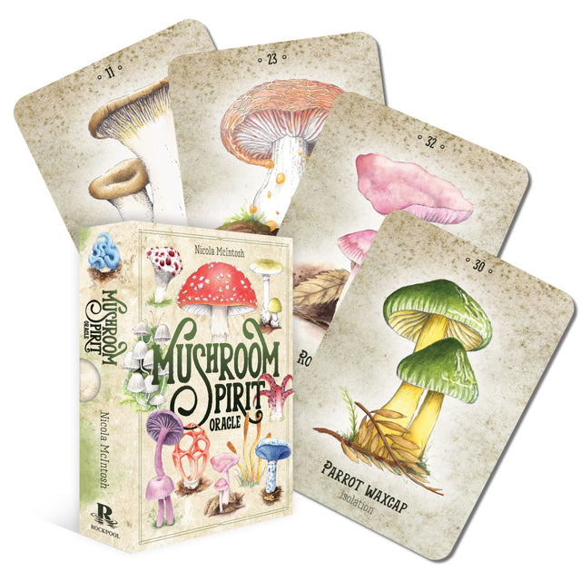 Mushroom Spirit Oracle by Nicola McIntosh - Magick Magick.com