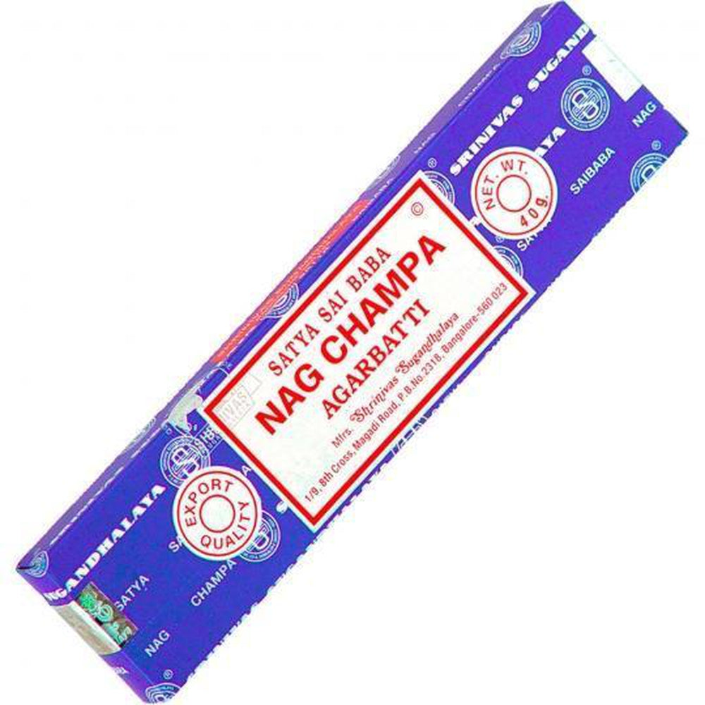 Nag Champa Satya Incense Sticks 40 gram - Magick Magick.com