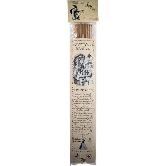 Native Incense 20 Sticks - Sweet Grass - Magick Magick.com