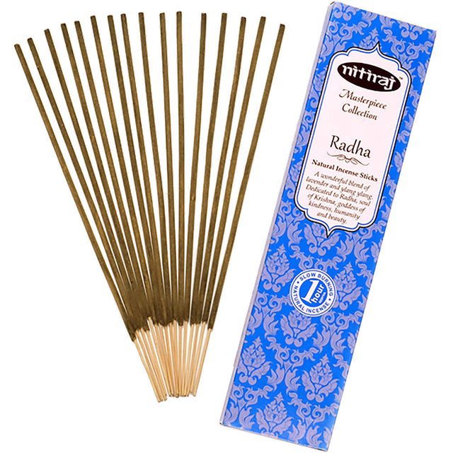 Nitiraj Masterpiece Incense 25 gram - Radha (Pack of 6) - Magick Magick.com