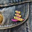 One Bad Witch Hat Enamel Pin - Magick Magick.com