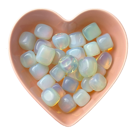 Opalite Tumbled Stone Natural Gemstone - One Stone - Magick Magick.com