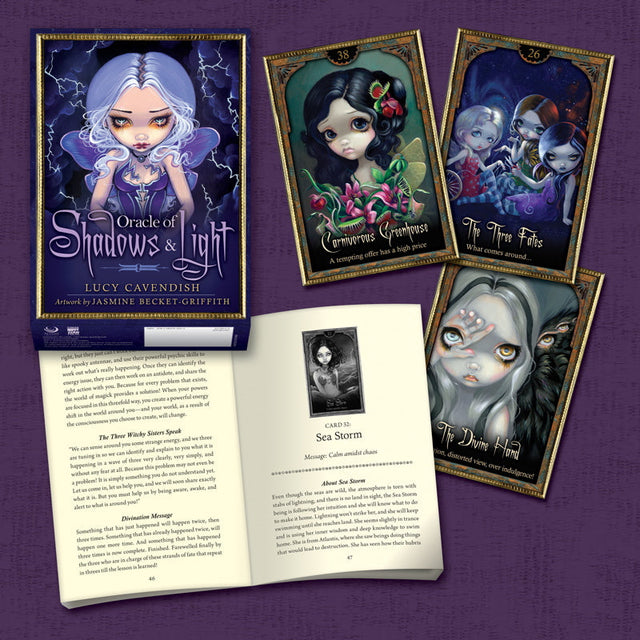 Oracle of Shadows and Light by Lucy Cavendish, Jasmine Becket-Griffith - Magick Magick.com