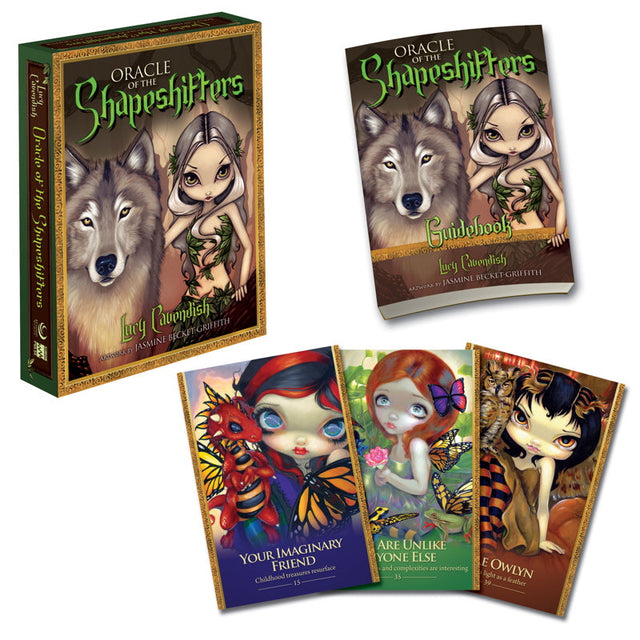 Oracle of the Shapeshifters by Lucy Cavendish, Jasmine Becket-Griffith - Magick Magick.com
