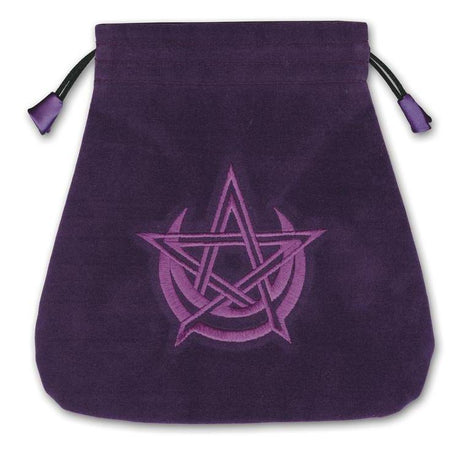 Pagan Moon Velvet Tarot Bag by Lo Scarabeo - Magick Magick.com