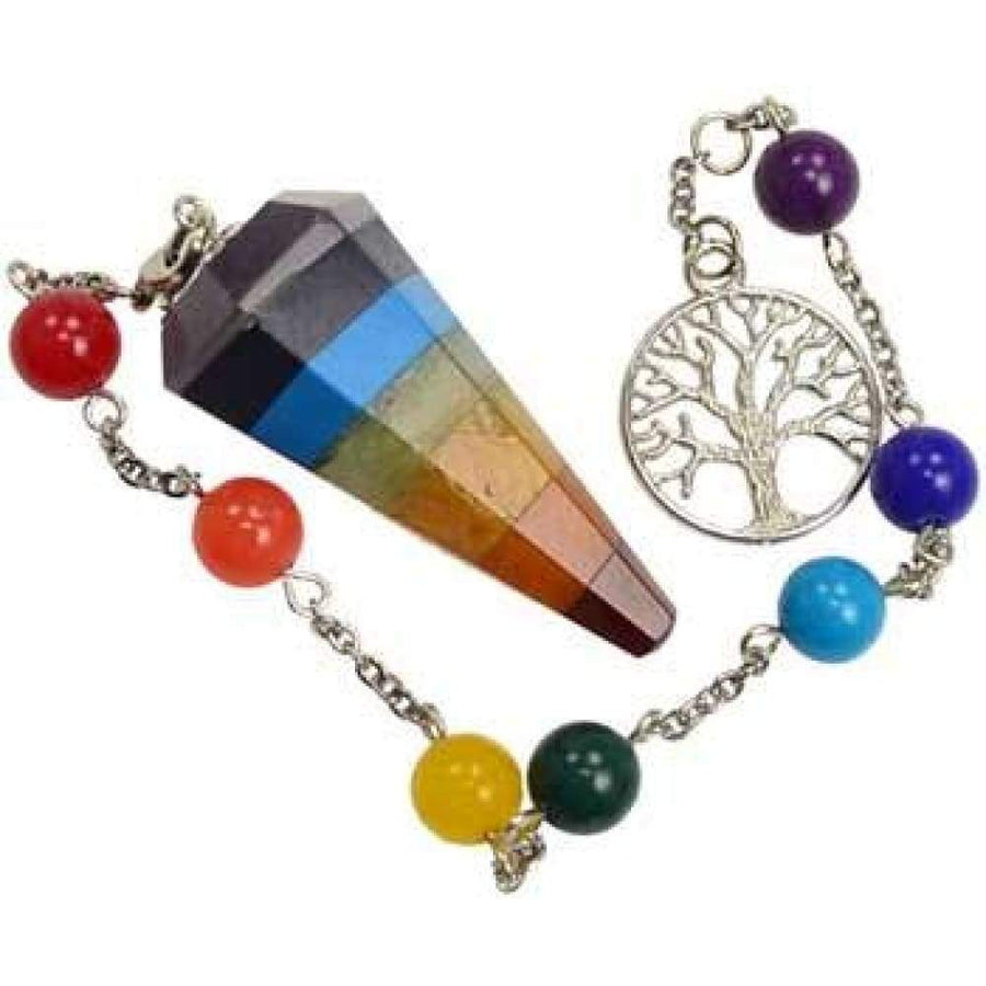 Pendulum Bracelet - Chakras - Magick Magick.com