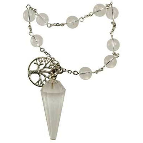 Pendulum Bracelet - Clear Quartz - Magick Magick.com