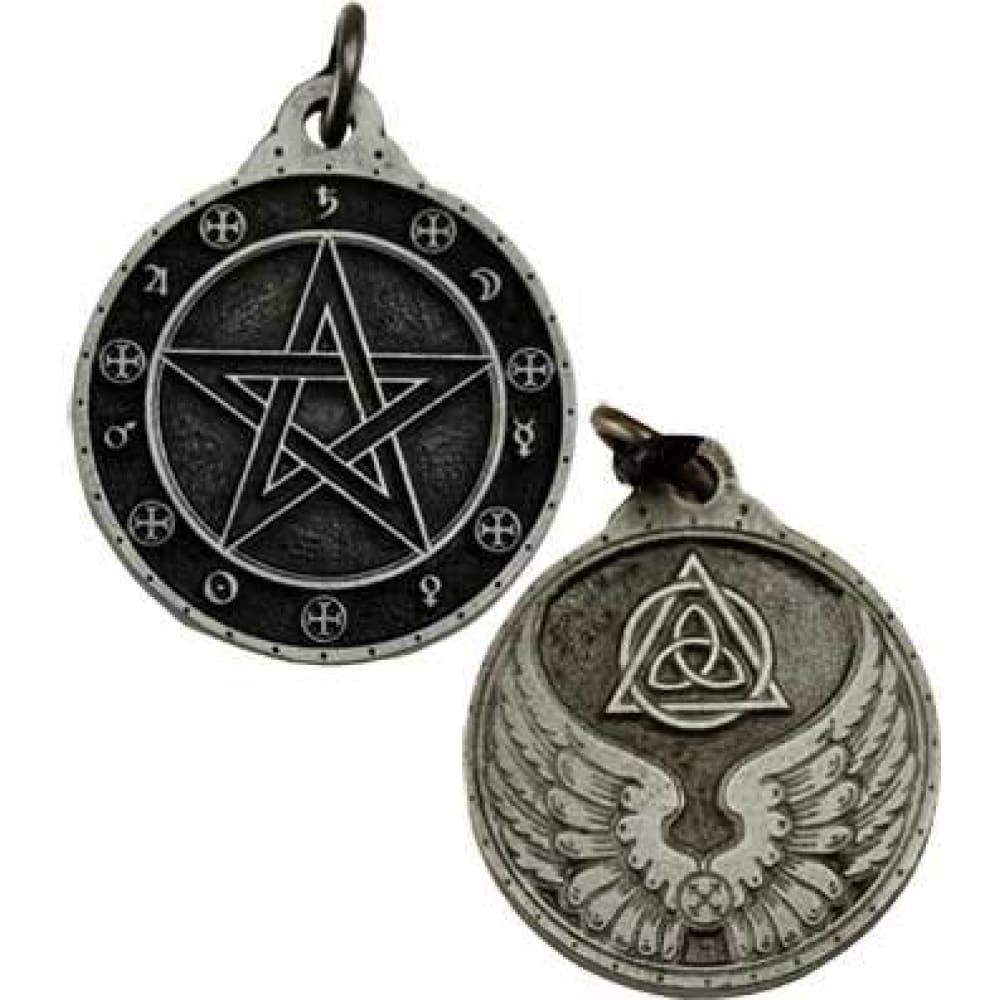Pentagram Talisman Silver Color - Magick Magick.com