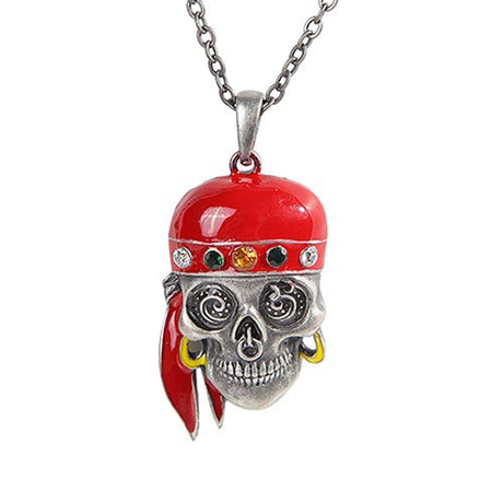 Pirate Skull Necklace - Magick Magick.com