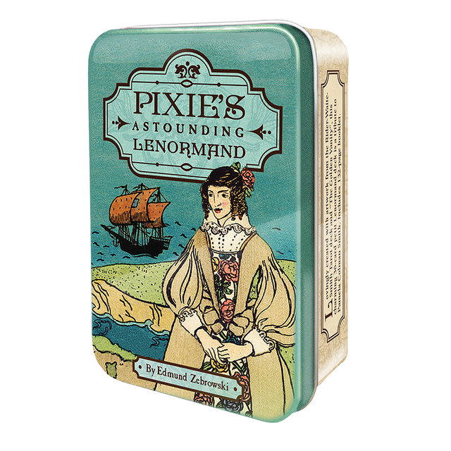 Pixie's Astounding Lenormand in a Tin by Edmund Zebrowski, Pamela Colman Smith - Magick Magick.com