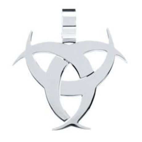 Radioactive Stainless Steel Pendant - Magick Magick.com