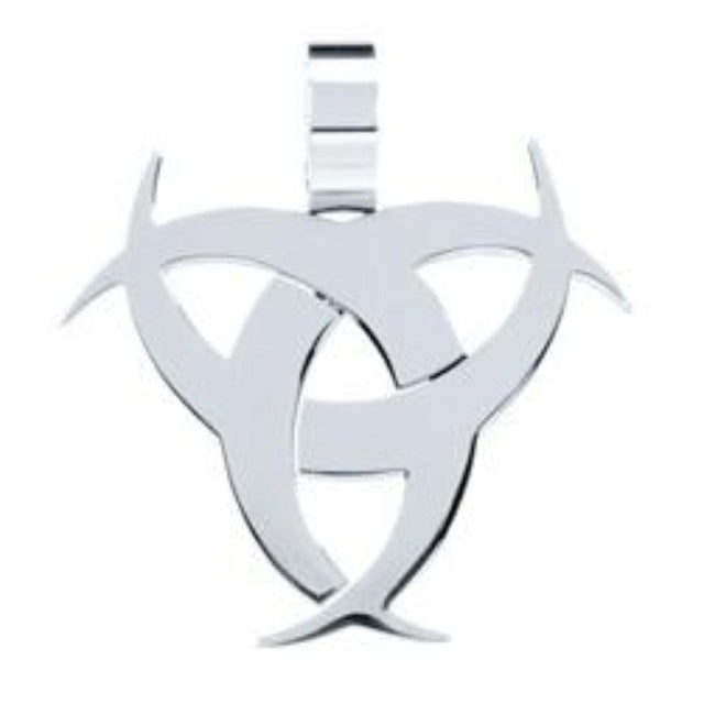 Radioactive Stainless Steel Pendant - Magick Magick.com