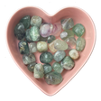 Rainbow Fluorite Tumbled Stone Natural Gemstone - One Stone - Magick Magick.com